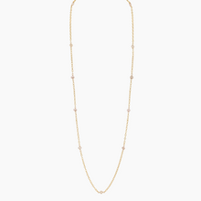 Load image into Gallery viewer, Levi White Keshi Pearl Necklace