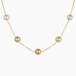 Ombré Patricia Golden South Sea Pearl Necklace