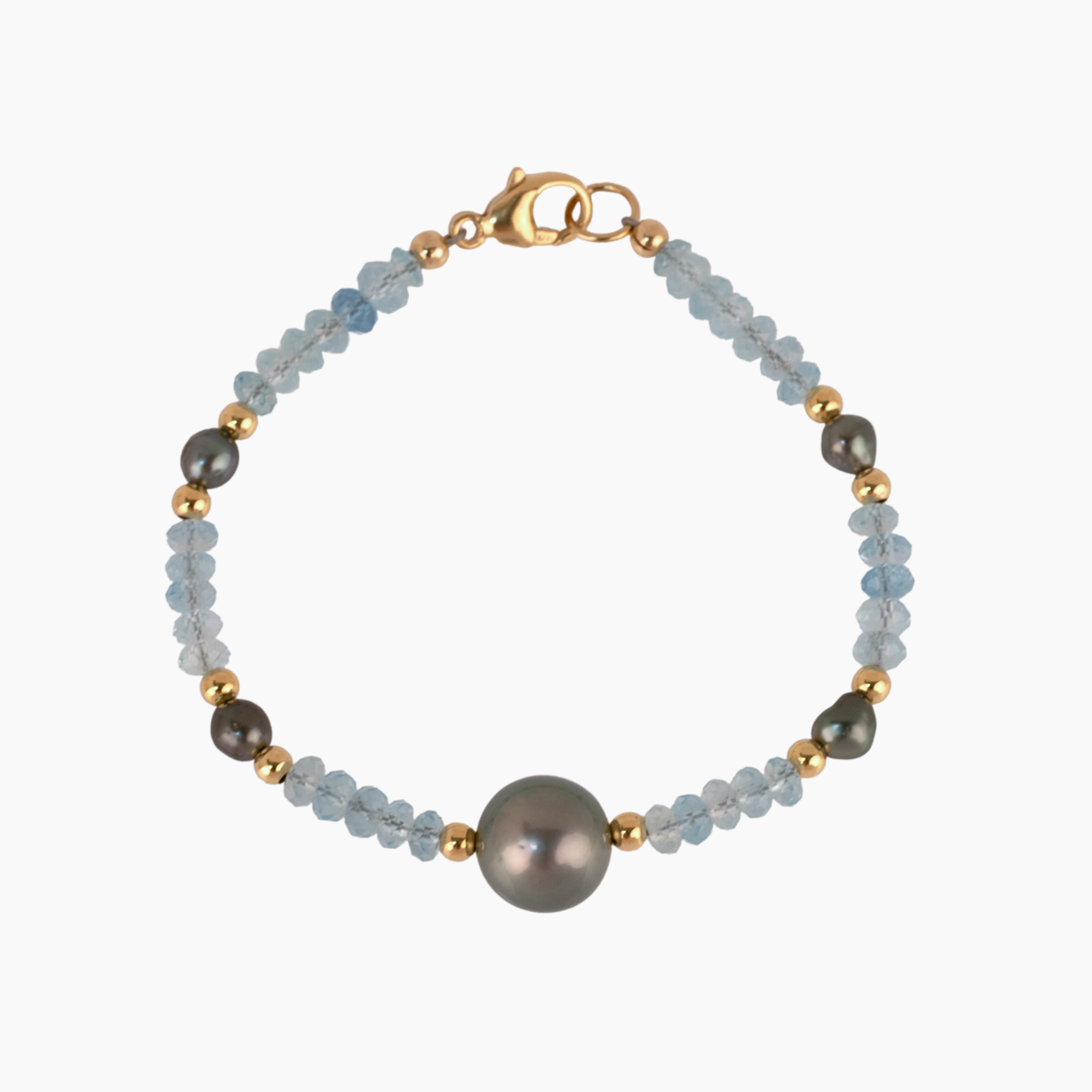 Peacock Pearl Bead Bracelet - Hiwahiwa