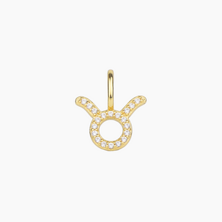 Pave Zodiac Sign Charm
