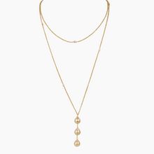 Load image into Gallery viewer, Marquesas Golden Pearl Necklace