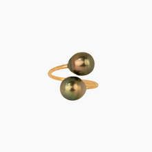 Load image into Gallery viewer, Mykonos Tahitian Pearl Bypass Ring