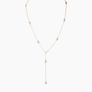 Delmar Pink Keshi Pearl Lariat