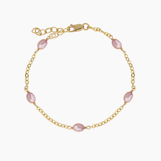 Millie Pink Keshi Pearl Bracelet