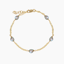 画像をギャラリービューアに読み込む, Millie Akoya Keshi Pearl Bracelet