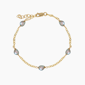Millie Akoya Keshi Pearl Bracelet