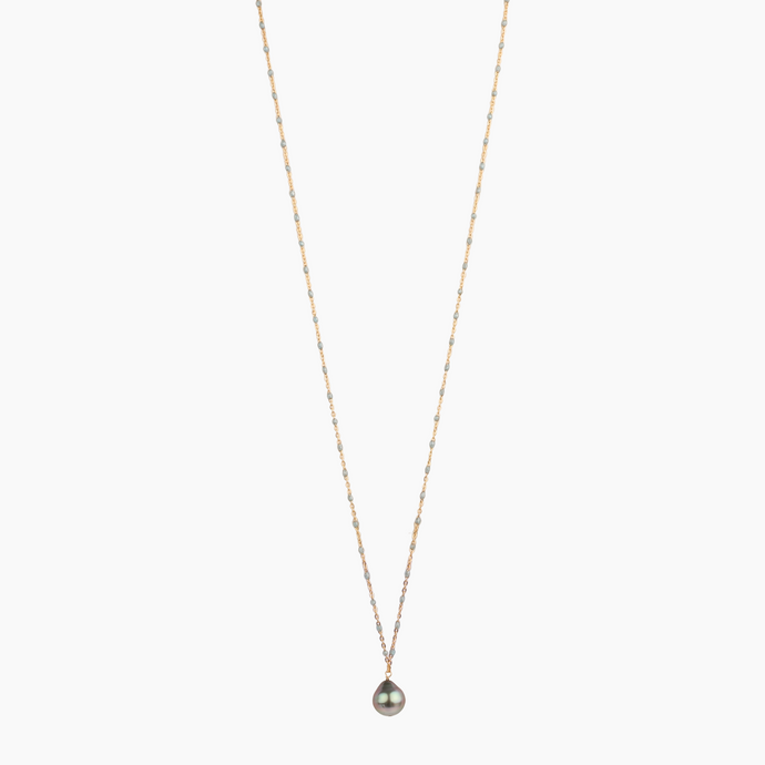 Zendaya Long Tahitian Pearl Necklace