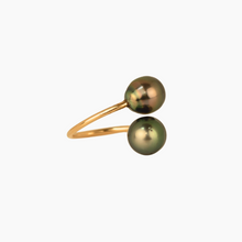 Load image into Gallery viewer, Mykonos Tahitian Pearl Bypass Ring
