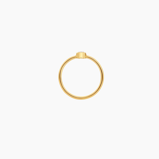 Bezel CZ Ring