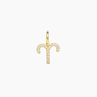 Pave Zodiac Sign Charm