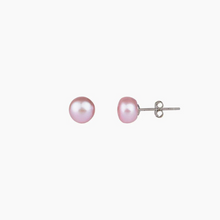 Load image into Gallery viewer, Lola Pink Freshwater Pearl Studs