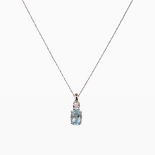 Load image into Gallery viewer, Gia Aquamarine Necklace