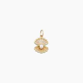 Pavé Shell Charm