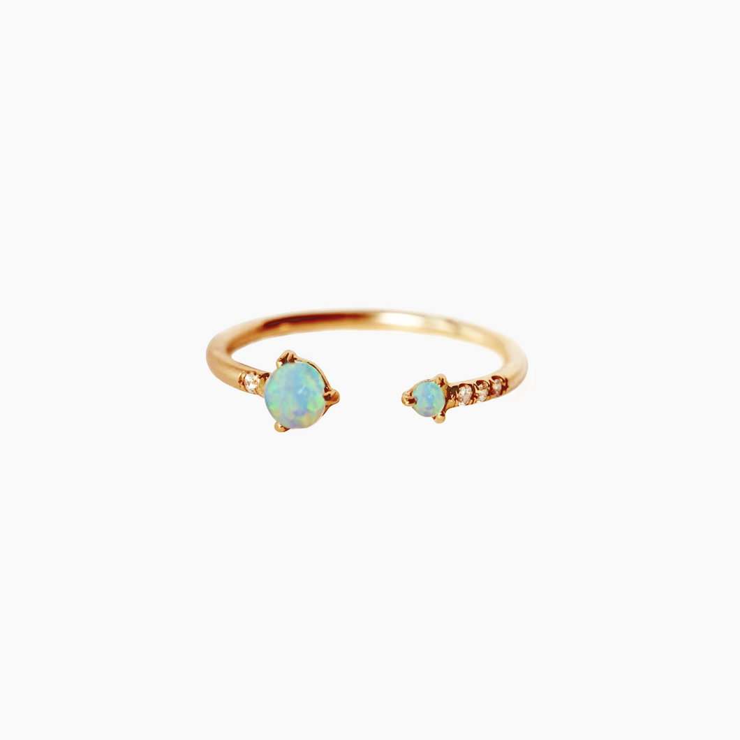 Opal Cuff Ring
