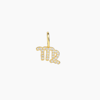 Pave Zodiac Sign Charm