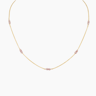 Pink Keshi Pearl Choker
