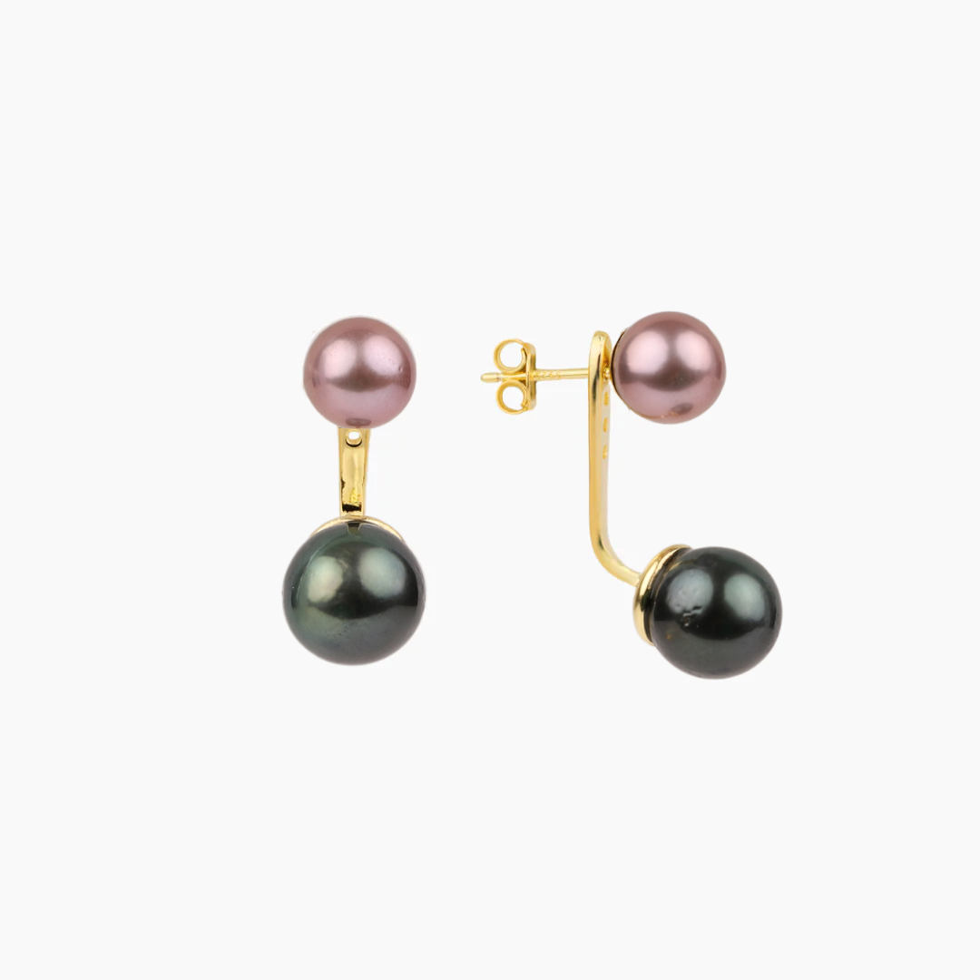 Tahitian Pearl Earrings