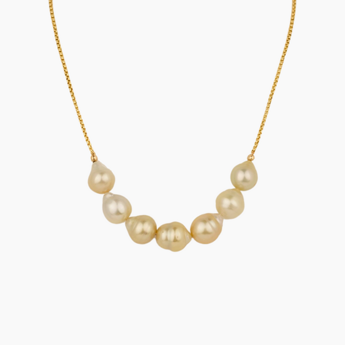 Napali Golden South Sea Pearl Necklace