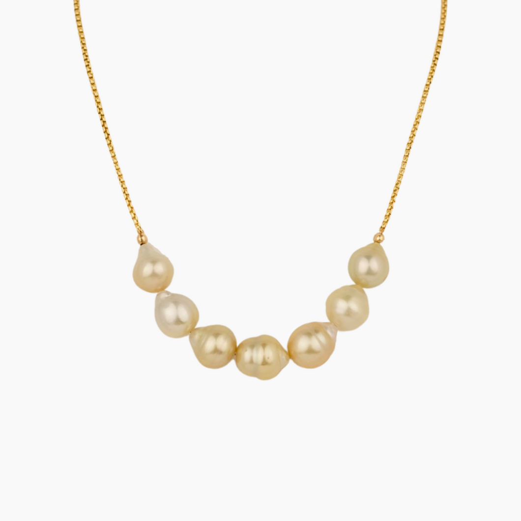 Napali Golden South Sea Pearl Necklace