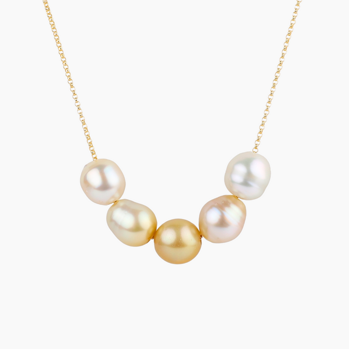 Jenny Golden South Sea Pearl Necklace