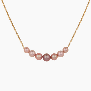 Pink Cali Pearl Necklace