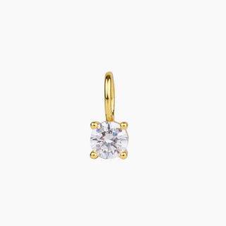 Crystal Diamond Charm