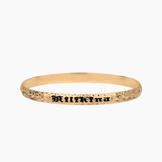 Hawaiian Heirloom Bangle in Gold handcrafted in Hawaii