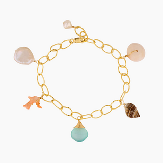 Chunky Mermaid Charm Bracelet