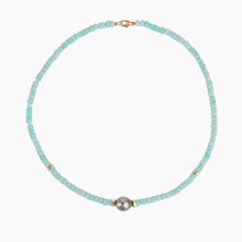 Load image into Gallery viewer, Opal Tahitian Pearl Necklace