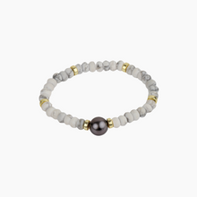 画像をギャラリービューアに読み込む, Howlite Tahitian Pearl Bracelet