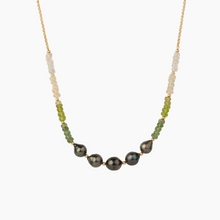 画像をギャラリービューアに読み込む, Kai Kyanite Tahitian Pearl Necklace