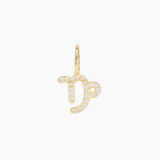 Pave Zodiac Sign Charm