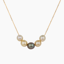 Load image into Gallery viewer, Lauhala Bali Pearl Necklace