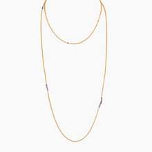 Load image into Gallery viewer, Golden Ratio Iolite Necklace