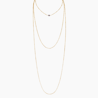 Madeline Tahitian Keshi Pearl Necklace