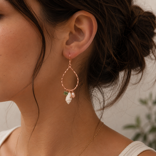 Rosewood Shell Earrings