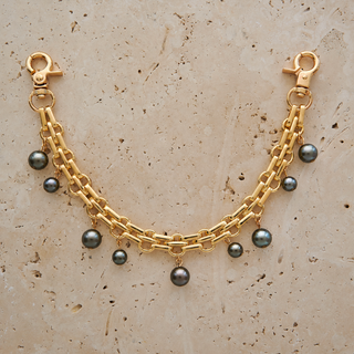 Savannah Tahitian Pearl Bag Chain