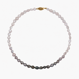 Ombré Tahitian Keshi Pearl Strand