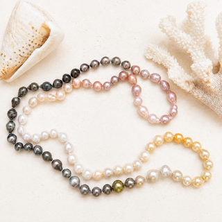Aubrey II Rainbow Ombré Pearl Strand