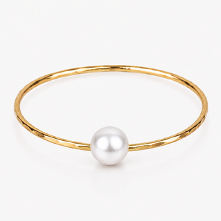 AAA White Pearl Bangle