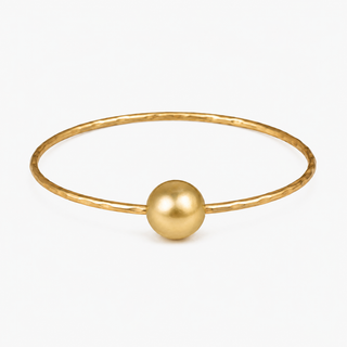 Golden South Sea Pearl Bangle