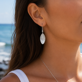 Mother of Pearl Drop Earrings - June Goddess Box 2026