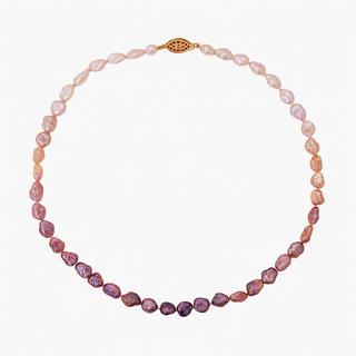 Ombré Pink Keshi Pearl Strand