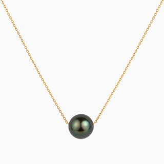 Floating Tahitian Pearl Necklace