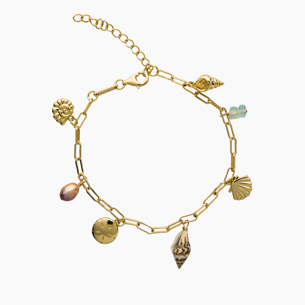 Chunky Ocean Charm Bracelet