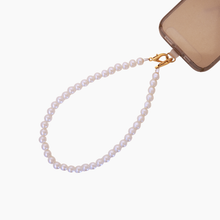 画像をギャラリービューアに読み込む, Classic White Pearl Bag Chain