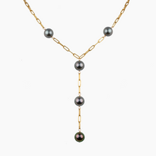 Load image into Gallery viewer, Kelly Tahitian Pearl Y Necklace