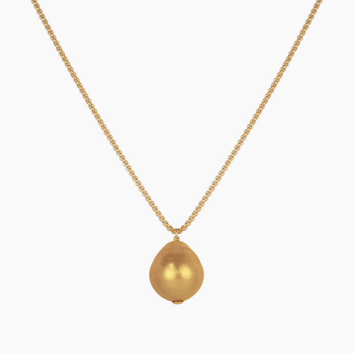 Triton Golden Pearl Necklace