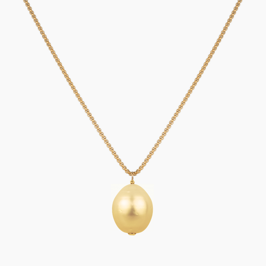 Cove Ombré Golden Pearl Necklace