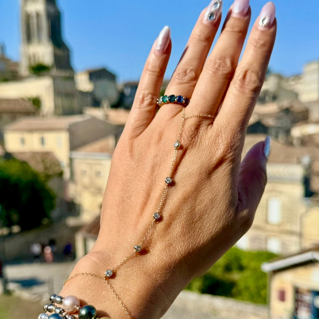 Jackie Hand Chain Bracelet